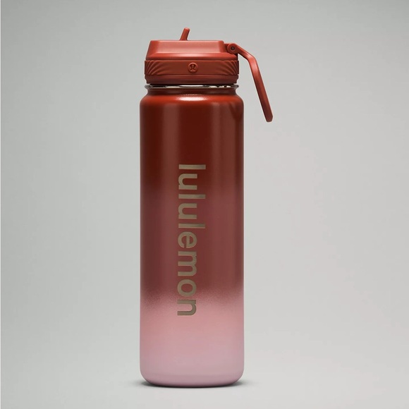 lululemon athletica Other - Lululemon Back to Life Sport Bottle 24oz Straw Lid